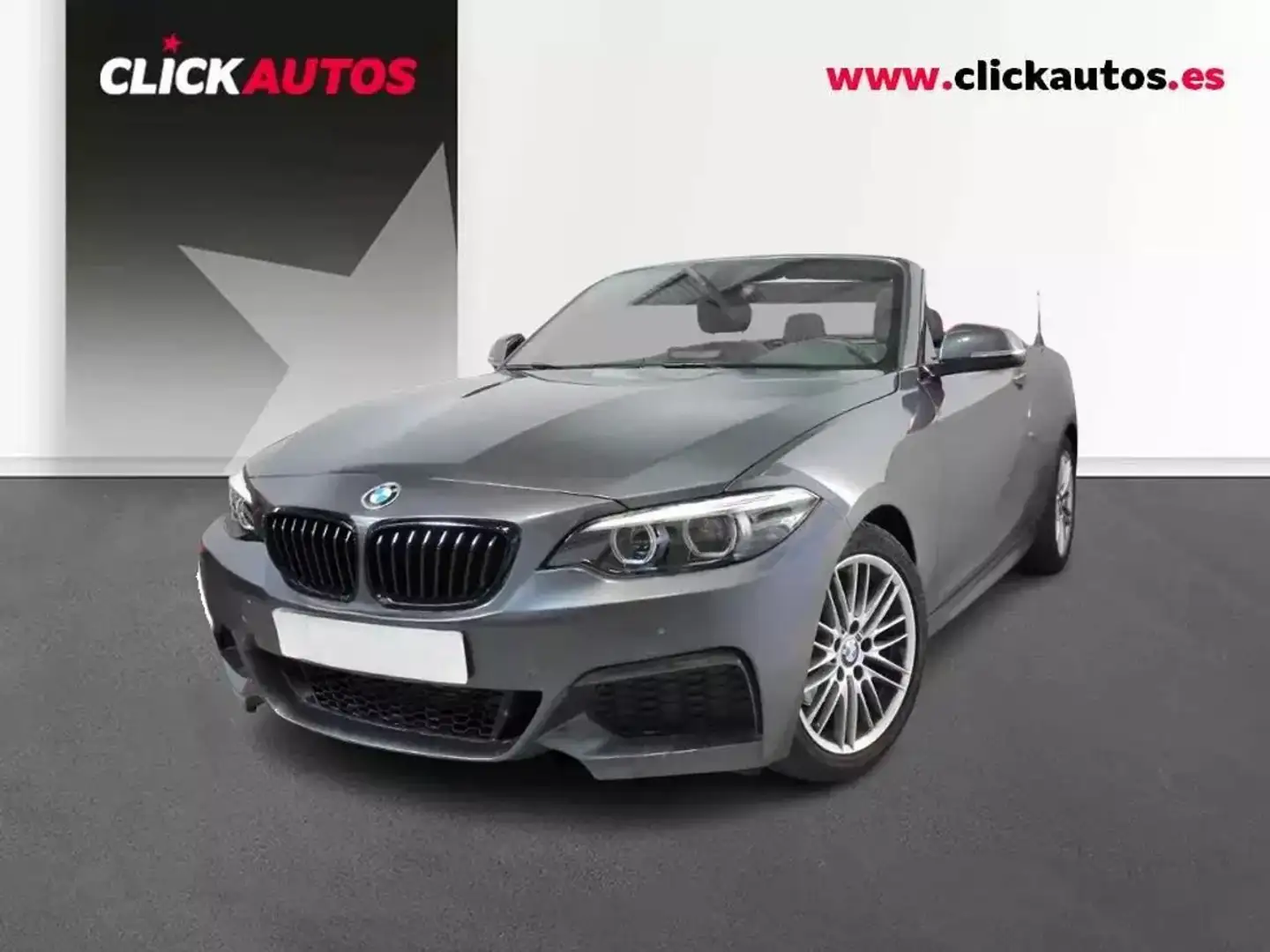 BMW 218 218i Cabrio Noir - 1
