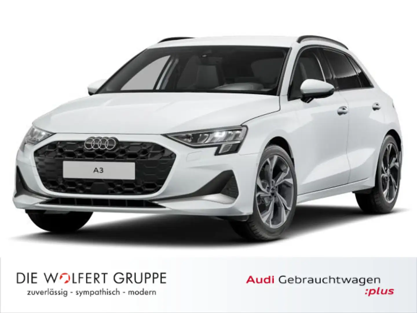 Audi A3 advanced 35 TFSI Schaltgetriebe ACC Weiß - 1