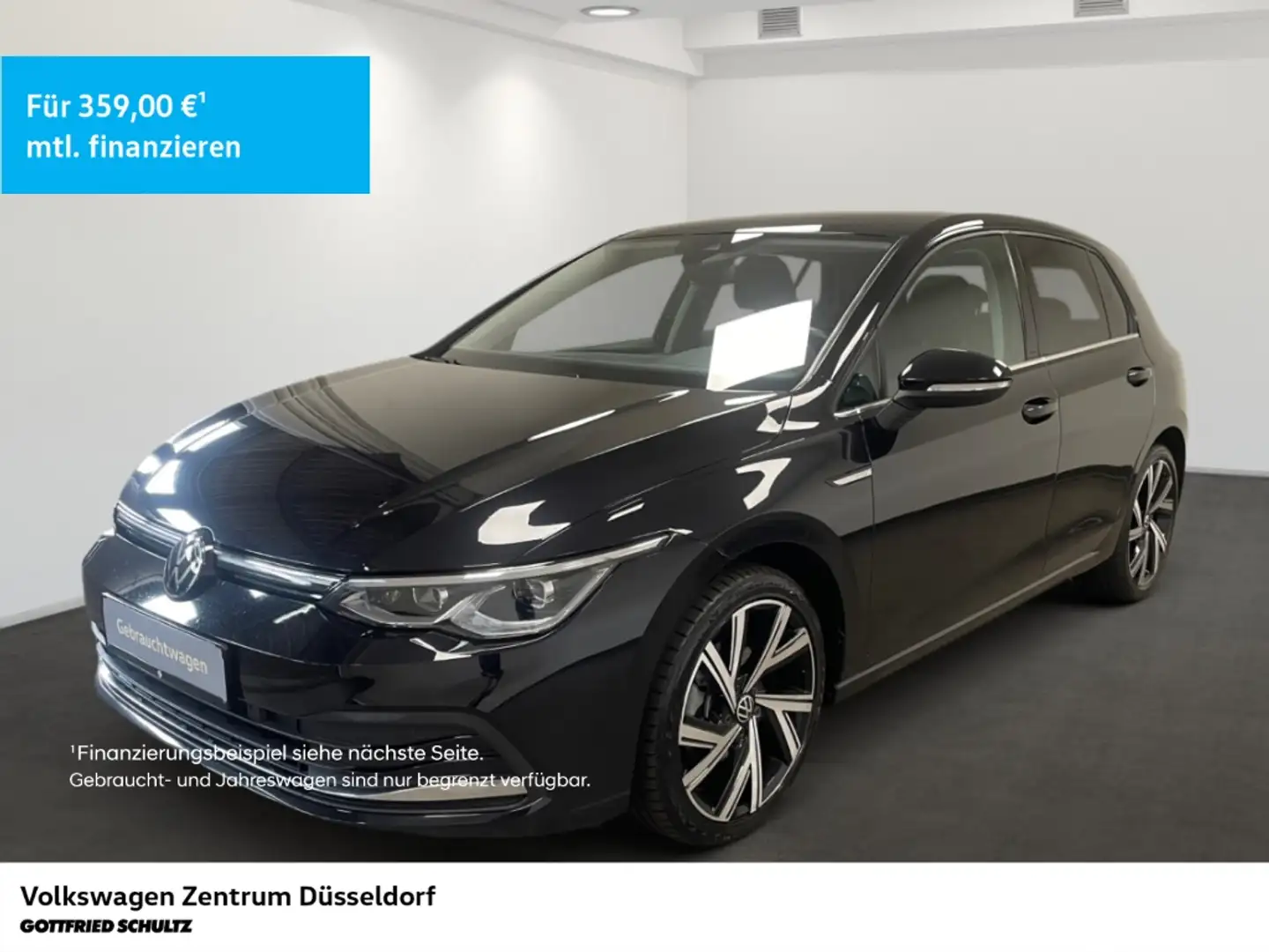 Volkswagen Golf 2.0 TDI DSG Style Navigation Schwarz - 1
