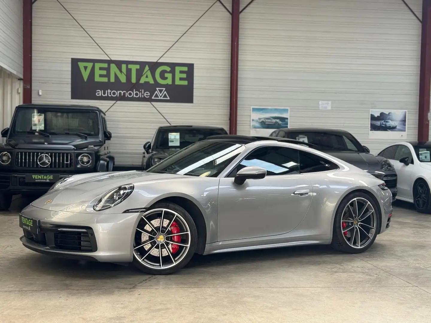 Porsche 992 911 Carrera 4S Coupé 3.0i 450 PDK Argent - 1