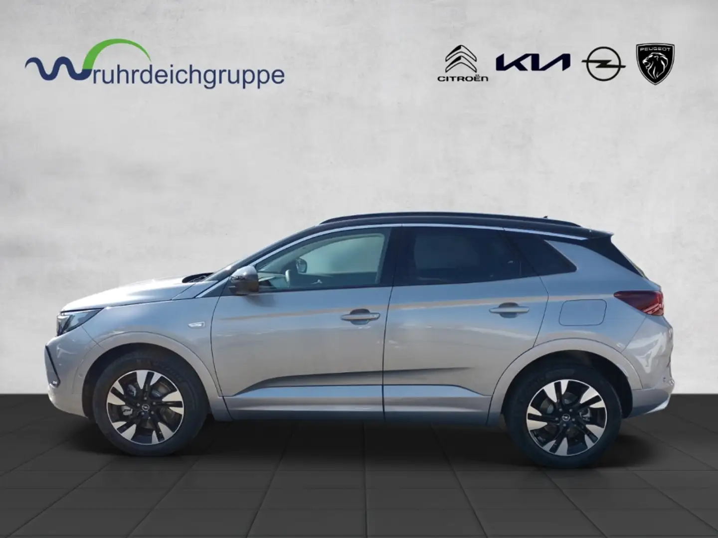 Opel Grandland Ultimate Plug-in-Hybrid NAVI KAMERA MATRIX 360° Gris - 2