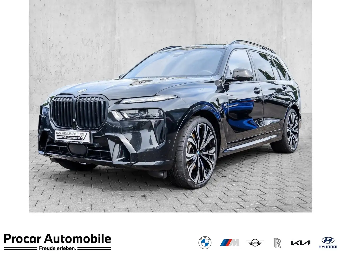 BMW X7 xDrive40d M Sport HUD PANO ACC AHK RFK NAVI Schwarz - 1
