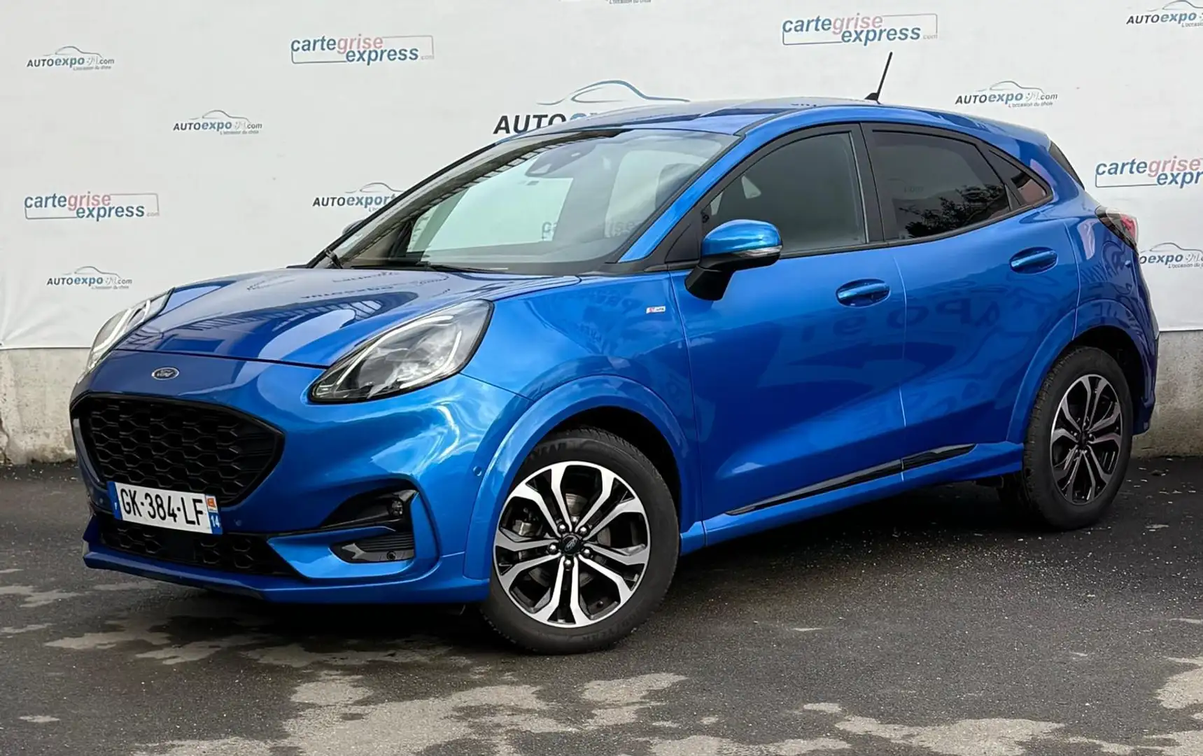 Ford Flex 1.0 FLEXIFUEL 125CH S\u0026S MHEV ST-LINE DESIGN 3 Azul - 1