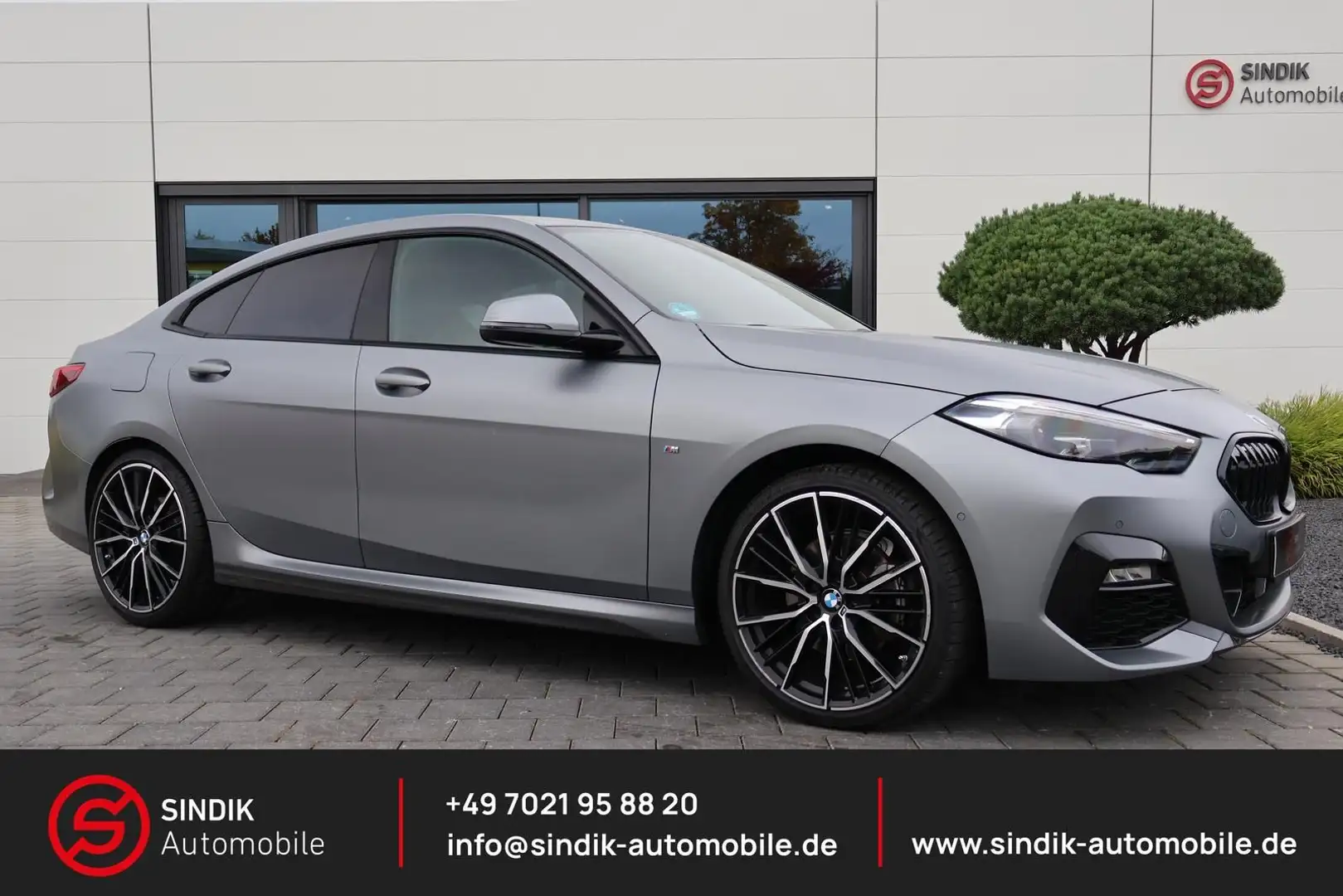 BMW 218 218i Gran Coupé M Sport Pano-SportSitze-Mattlack Grau - 1