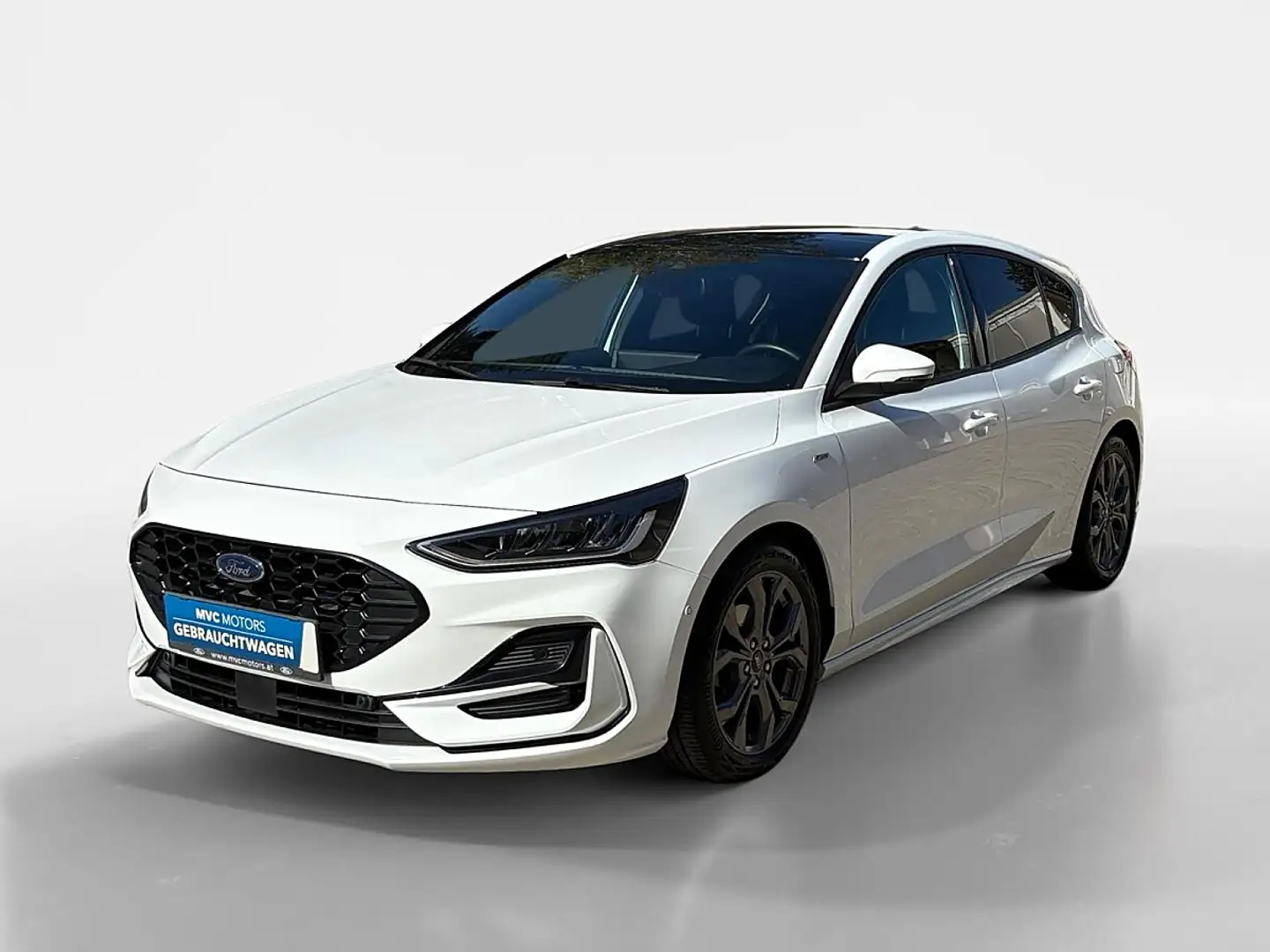 Ford Focus 1,0 EcoBoost ST-Line X Weiß - 1