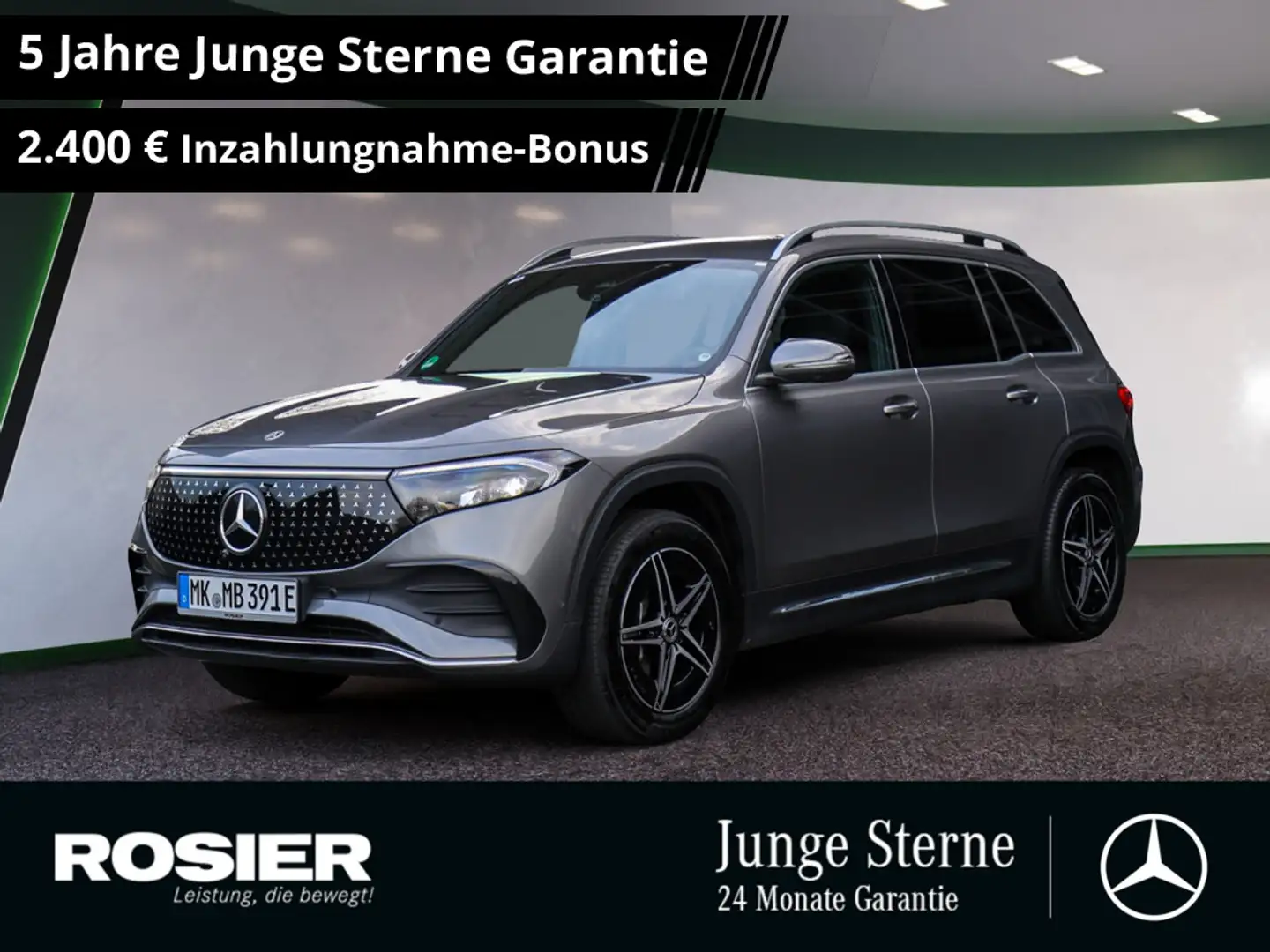 Mercedes-Benz EQB 350 4M AMG Sport Distr. LED Navi Kamera S Gris - 1