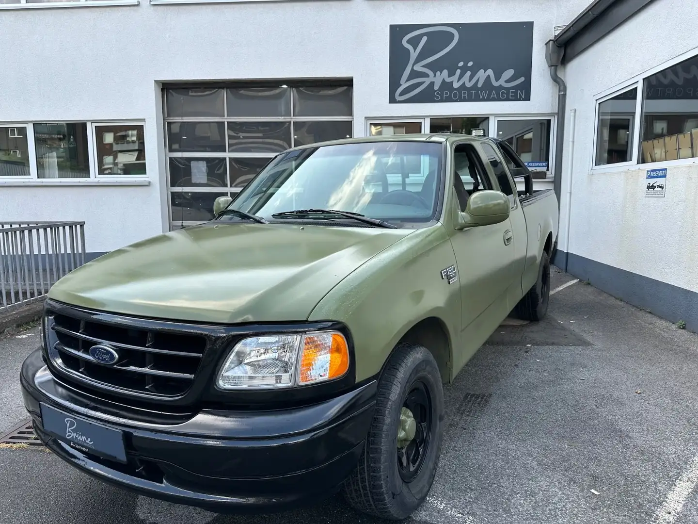 Ford F 150 XL V8 KLIMA/AHK/TÜV NEU/LKW-ZUL./DVD/ Grün - 1