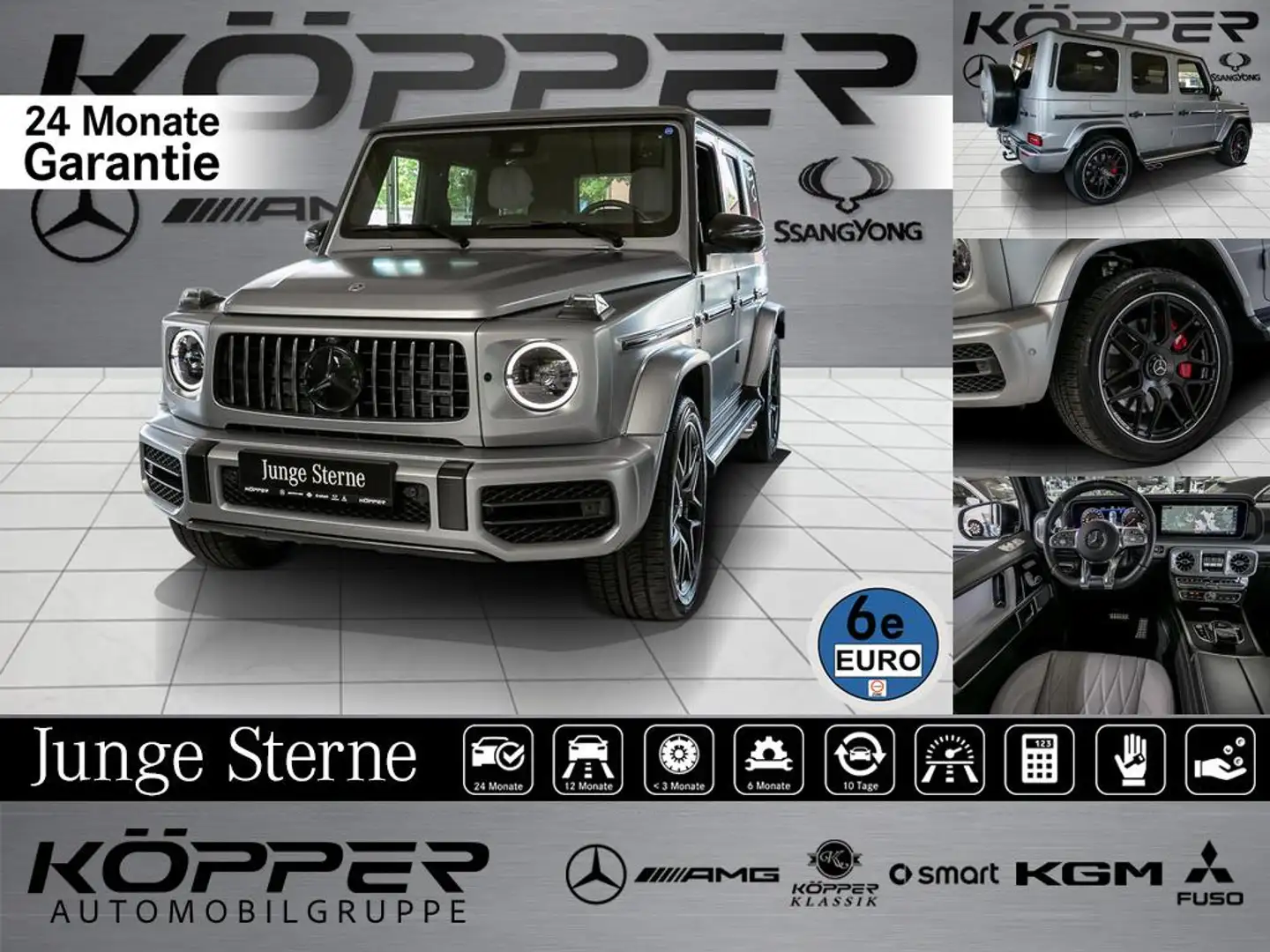 Mercedes-Benz G 63 AMG SUPERIOR Performance Night I & II AHK Grey - 1