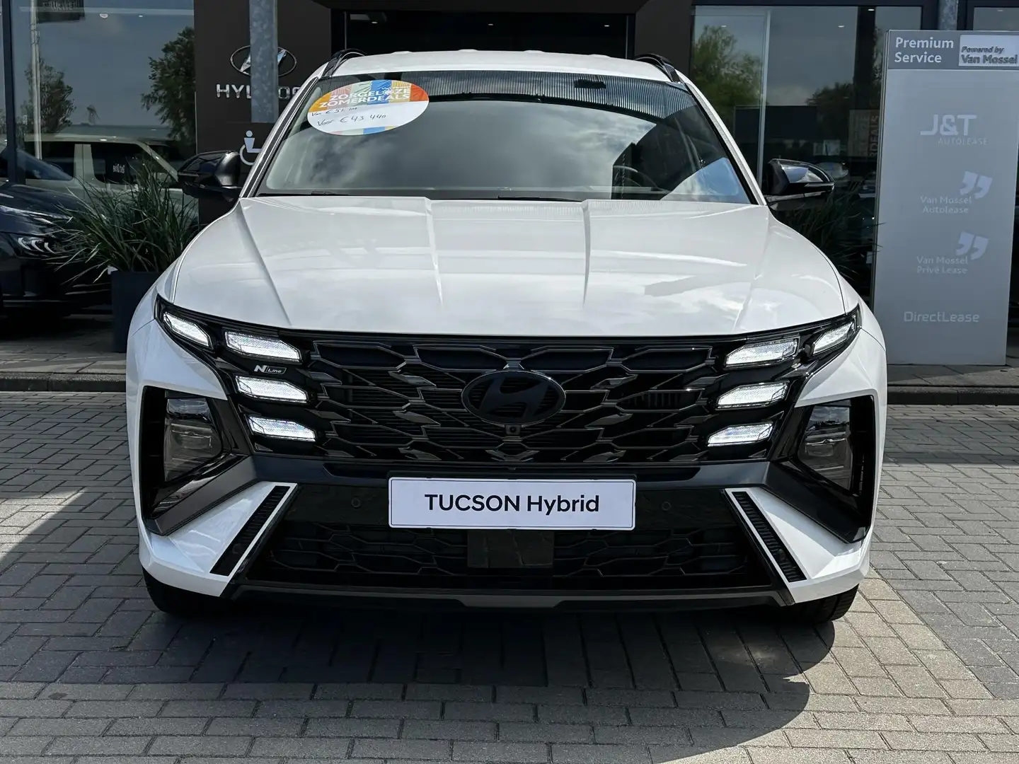 Hyundai TUCSON 1.6 T-GDI HEV N Line | Apple Carplay/Android Auto Blanco - 2