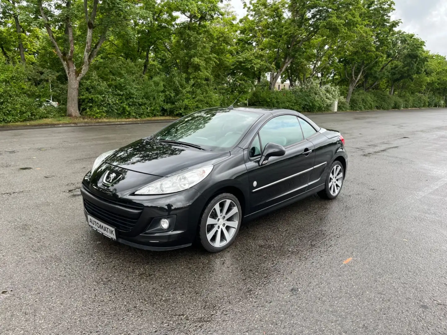 Peugeot 207 CC Cabrio-Coupe Roland Garros, Automatik Schwarz - 1