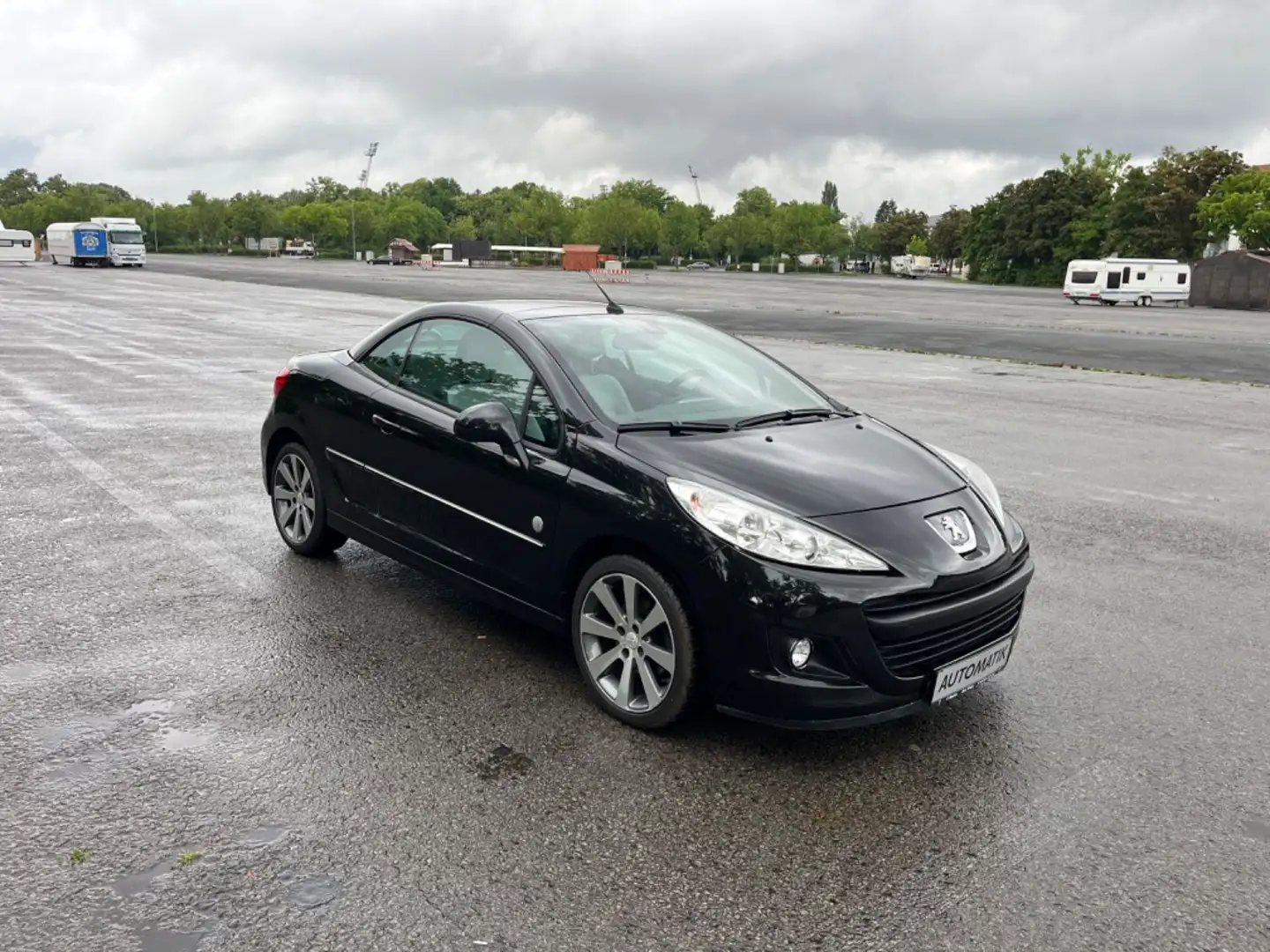 Peugeot 207 CC Cabrio-Coupe Roland Garros, Automatik Schwarz - 2