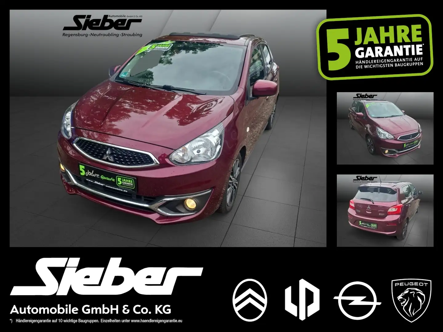 Mitsubishi Space Star 1.2 Diamant Edition+ *Navigation* Roşu - 1