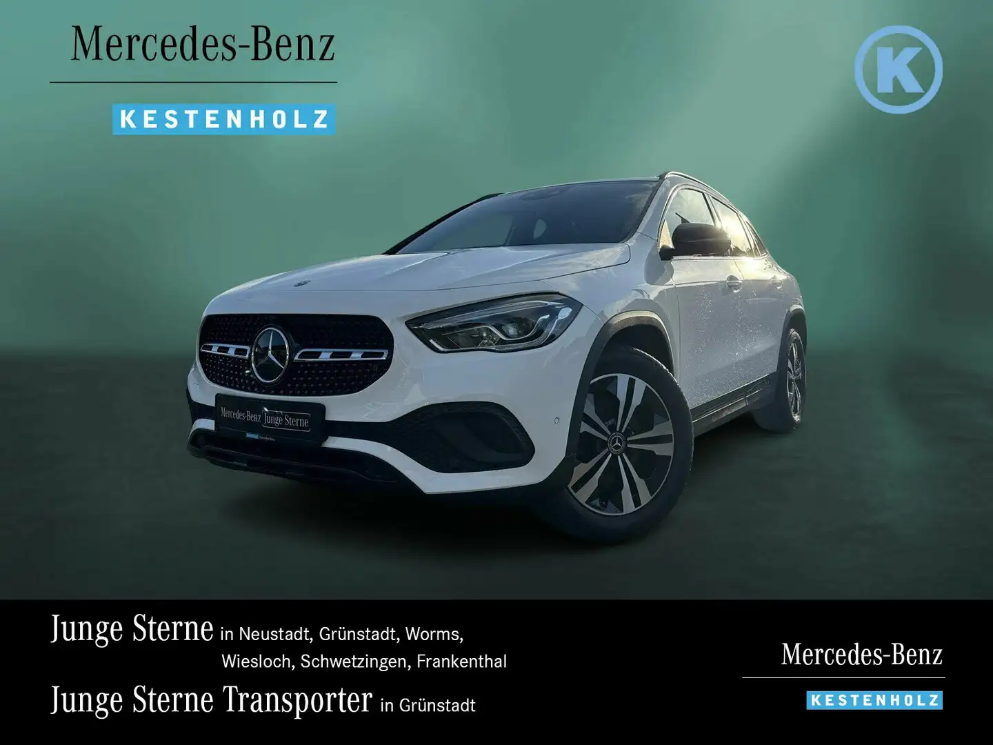Mercedes-Benz GLA 220 GLA 220 d 4M PROGRESSIVE+NIGHT+DISTRO+PANO+360° Weiß - 1