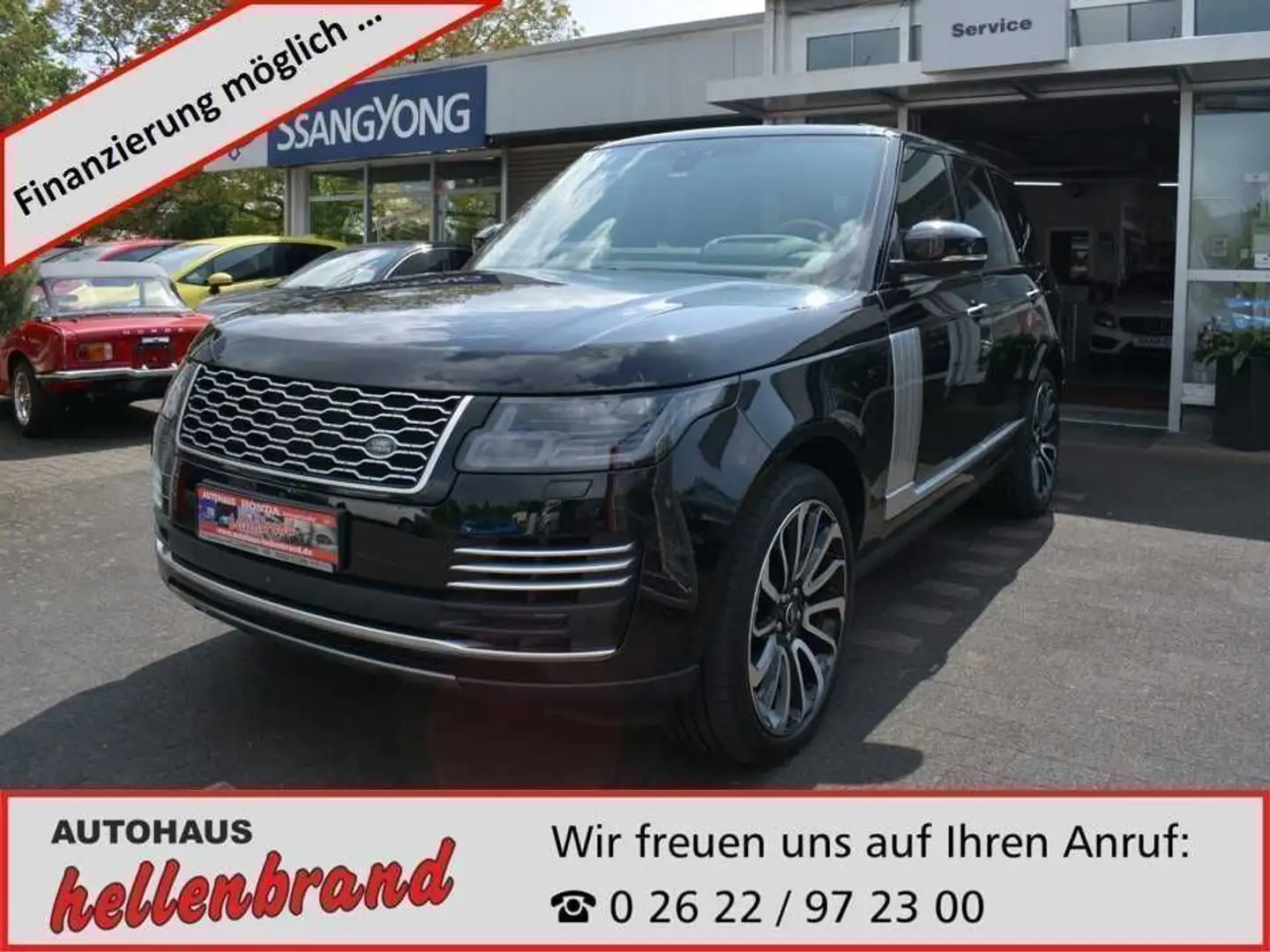 Land Rover Range Rover 5.0 V8  Autobiography HEAD UP/22&apo Schwarz - 1