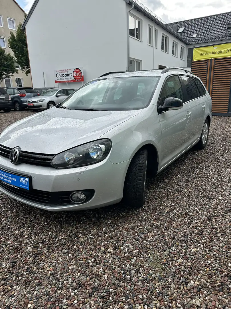 Volkswagen Golf Variant Match***KLIMAAUTOMATIK***AHK*PDC***MIT NEU TÜV* Plateado - 1
