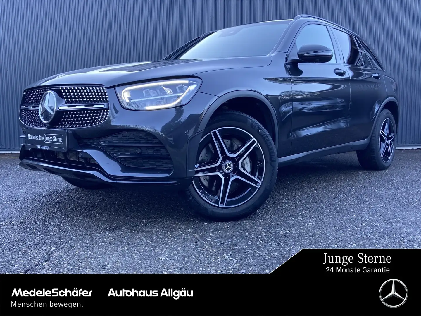 Mercedes-Benz GLC 300 GLC 300 de 4MATIC AMG Night AHK Distro Memo Pano Grau - 1