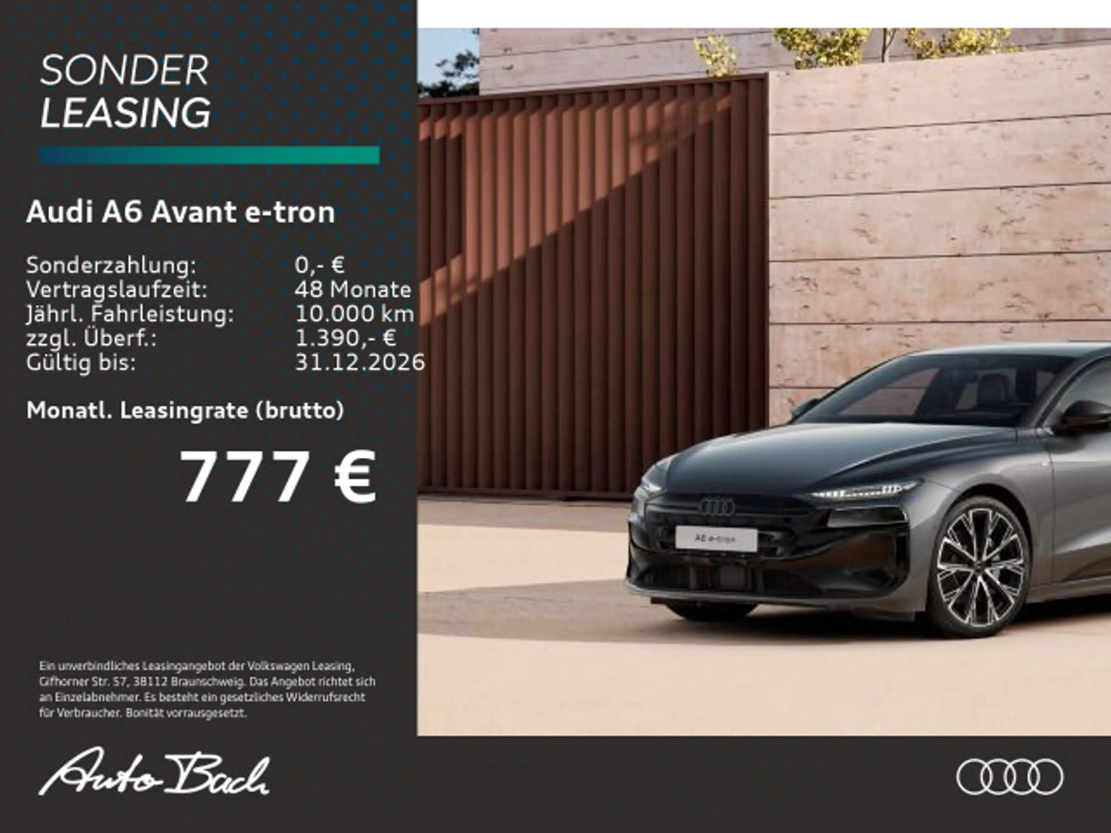 Audi A6 e-tron 2xS line qu. 315 kW  Luftfwk. Hu — photo 2
