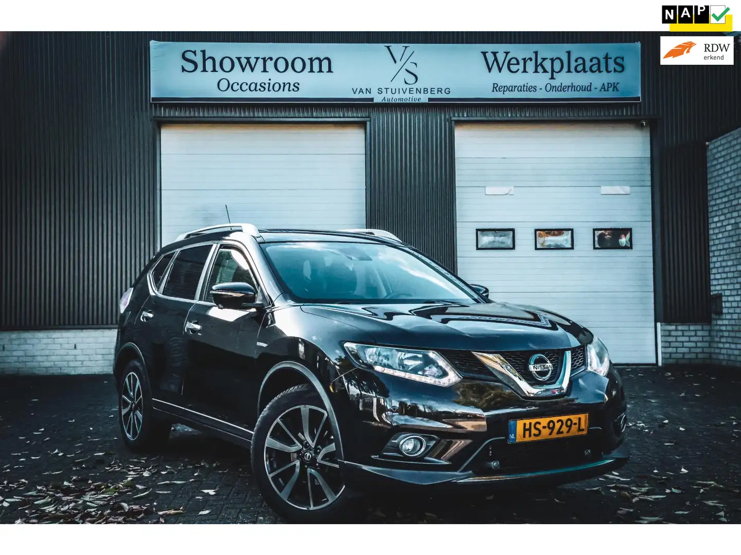 Nissan X-Trail 1.6 DIG-T N-Connecta 360 TREKHAAK PANORAMADAK NAVI Schwarz - 1