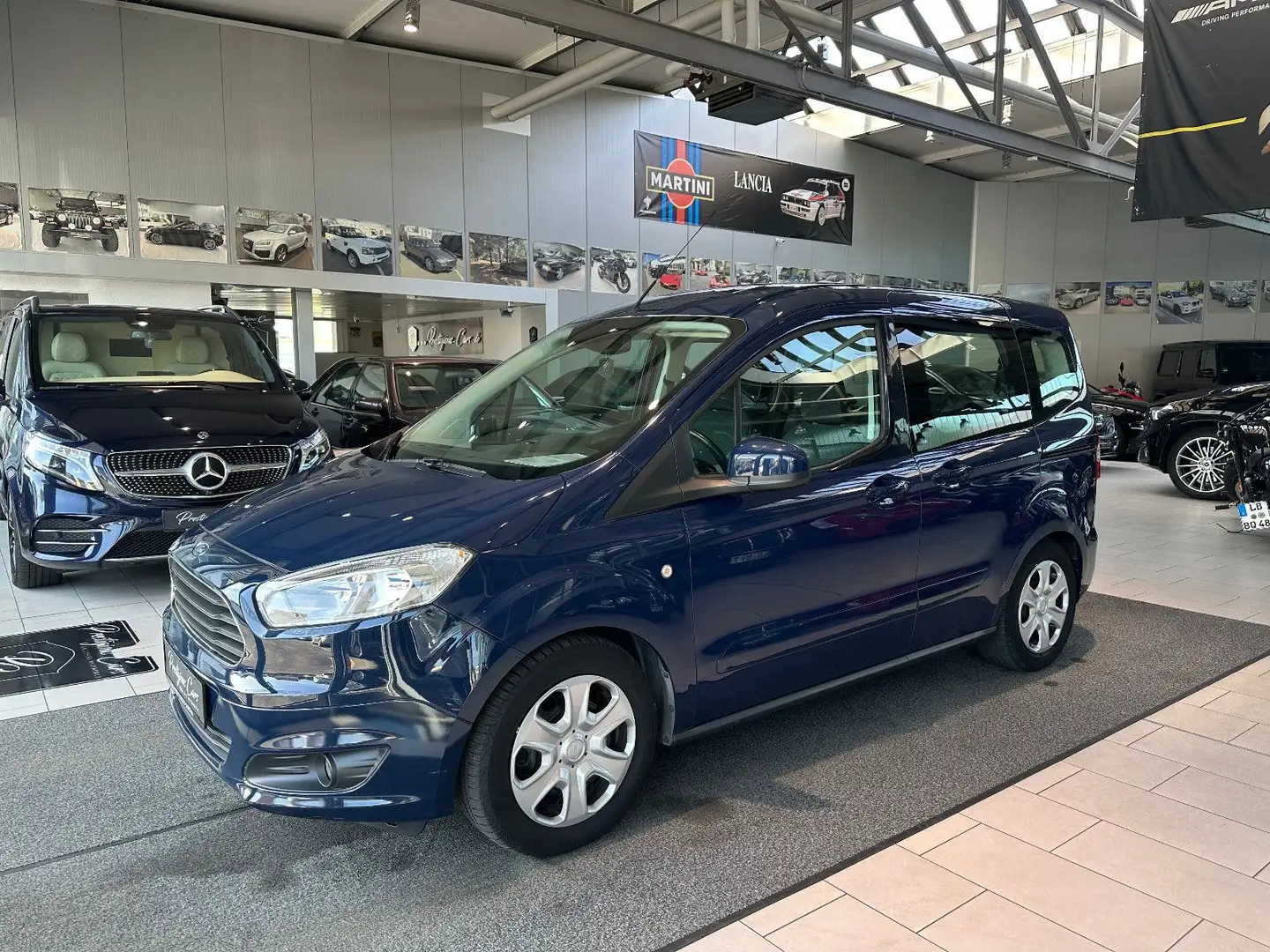 Ford Tourneo Courier 1.0l Trend Klima SYNC AHK BT TOP Blau - 2