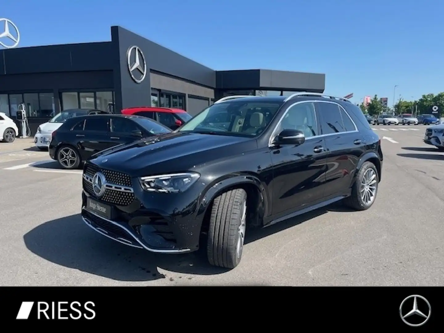 Mercedes-Benz GLE 350 de 4M AMG Sport Distr Pano AHK AIRMA 360 Noir - 1
