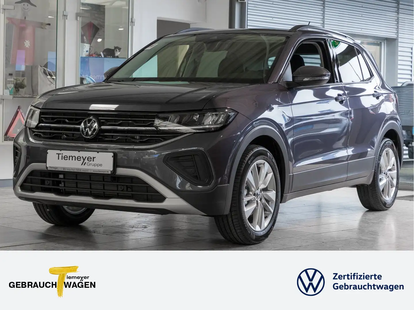 Volkswagen T-Cross 1.0 TSI LIFE IQ.DRIVE LED SITZHZ Grau - 1