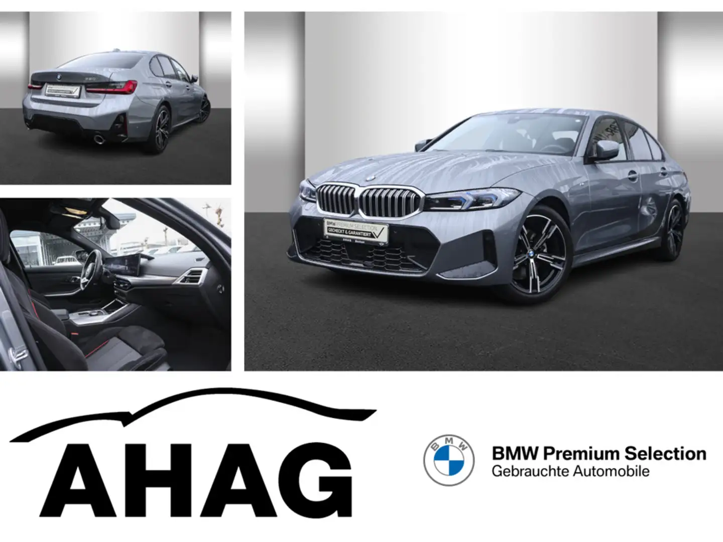 BMW 320 i Automatik M Sportpaket Innovationsp. HIFI Gris - 1