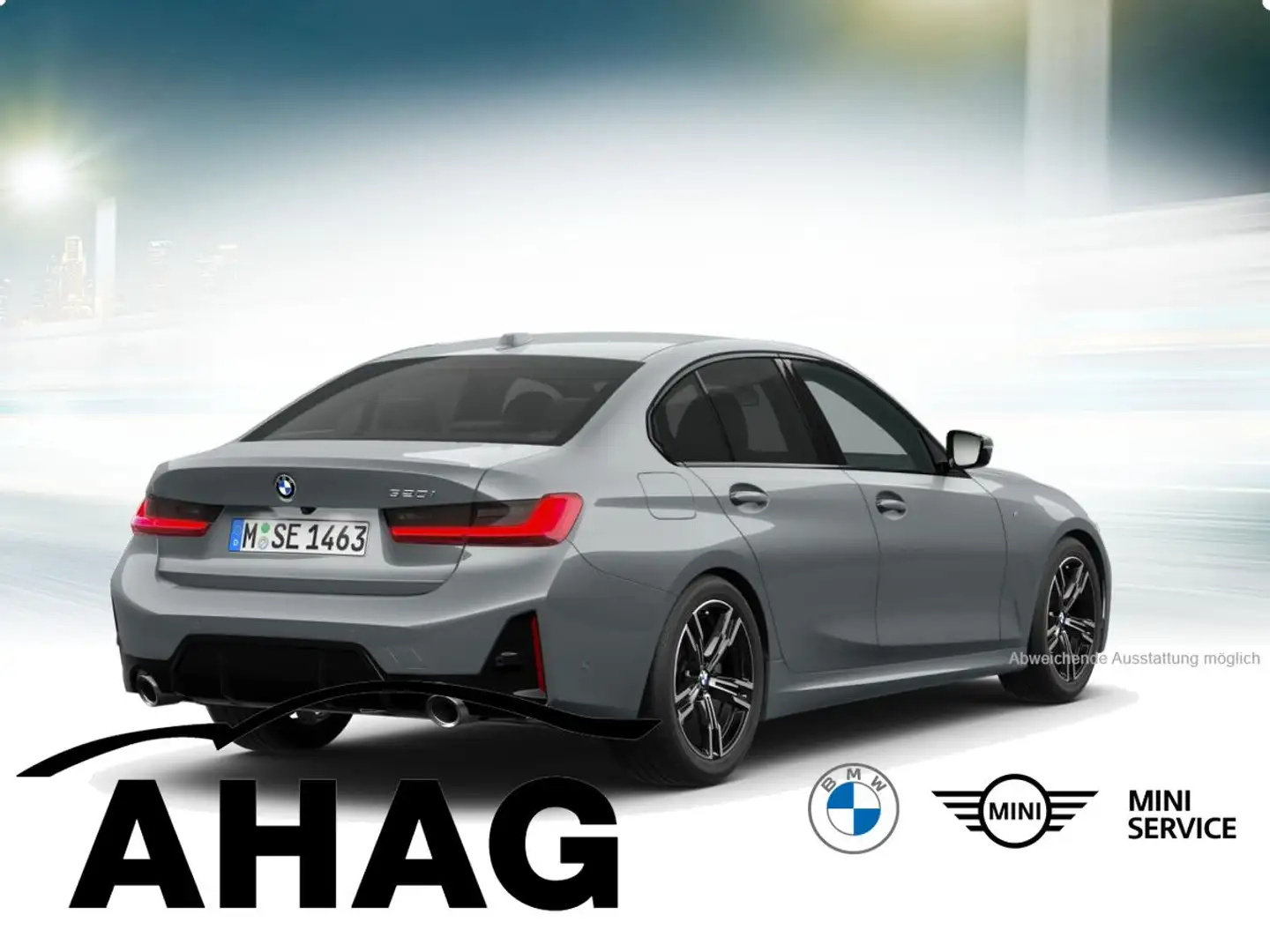BMW 320 i Automatik M Sportpaket Innovationsp. HIFI Grau - 2