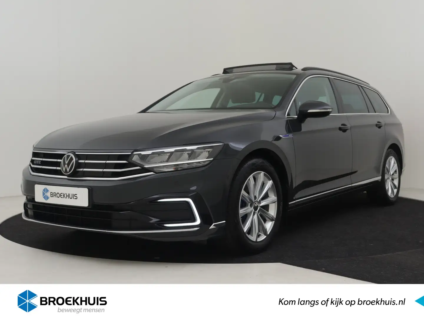 Volkswagen Passat Variant 1.4 TSI PHEV GTE Business 218pk | Panorama dak | P Gris - 1
