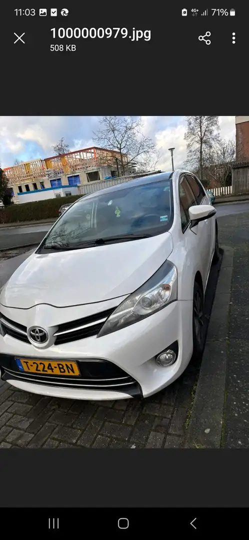 Toyota Verso 1.6 D-4D Bns T5 7p Wit - 2