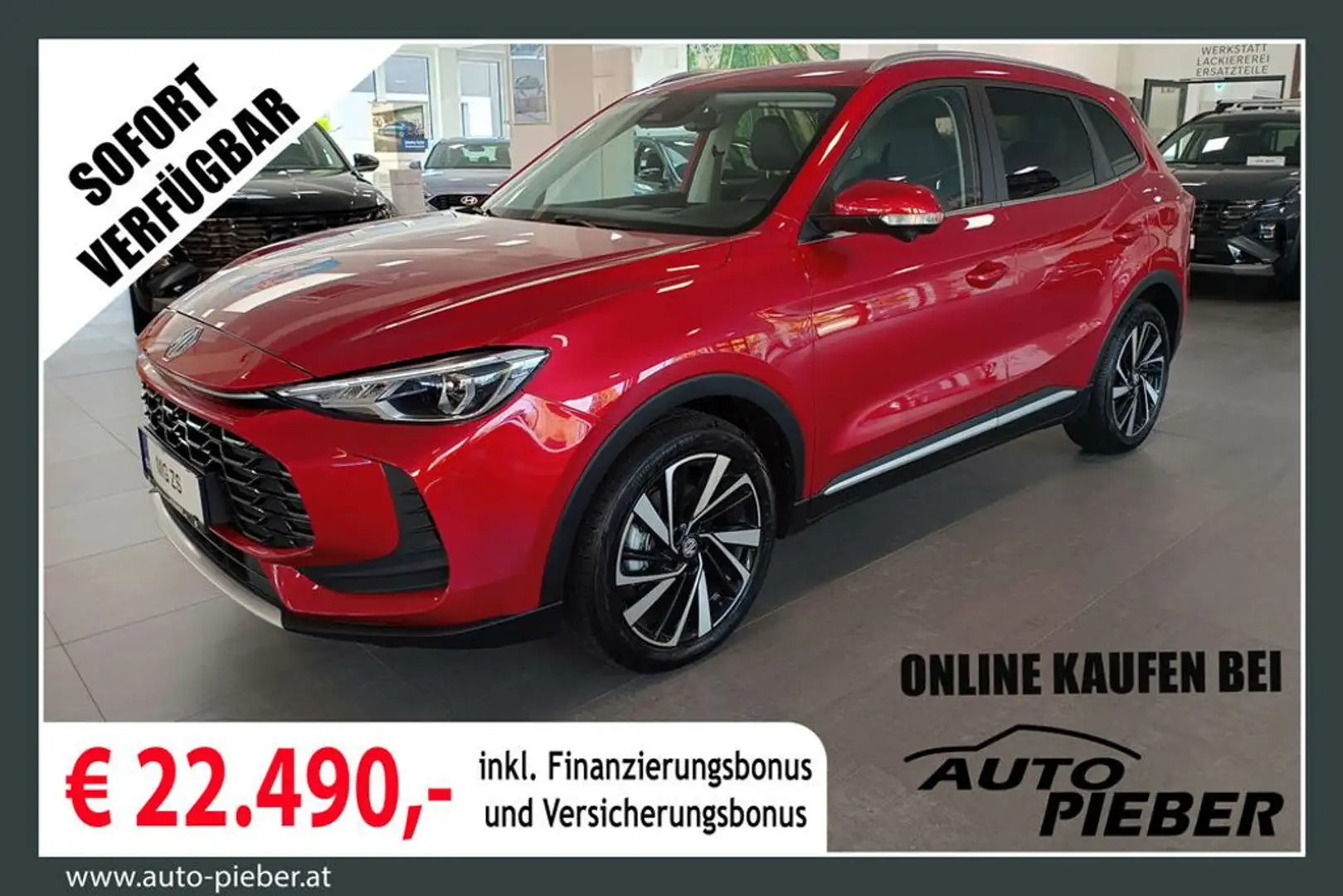 MG ZS ZS Hybrid 1.5 VTi Luxury *Winterräder GRATIS* Rouge - 1