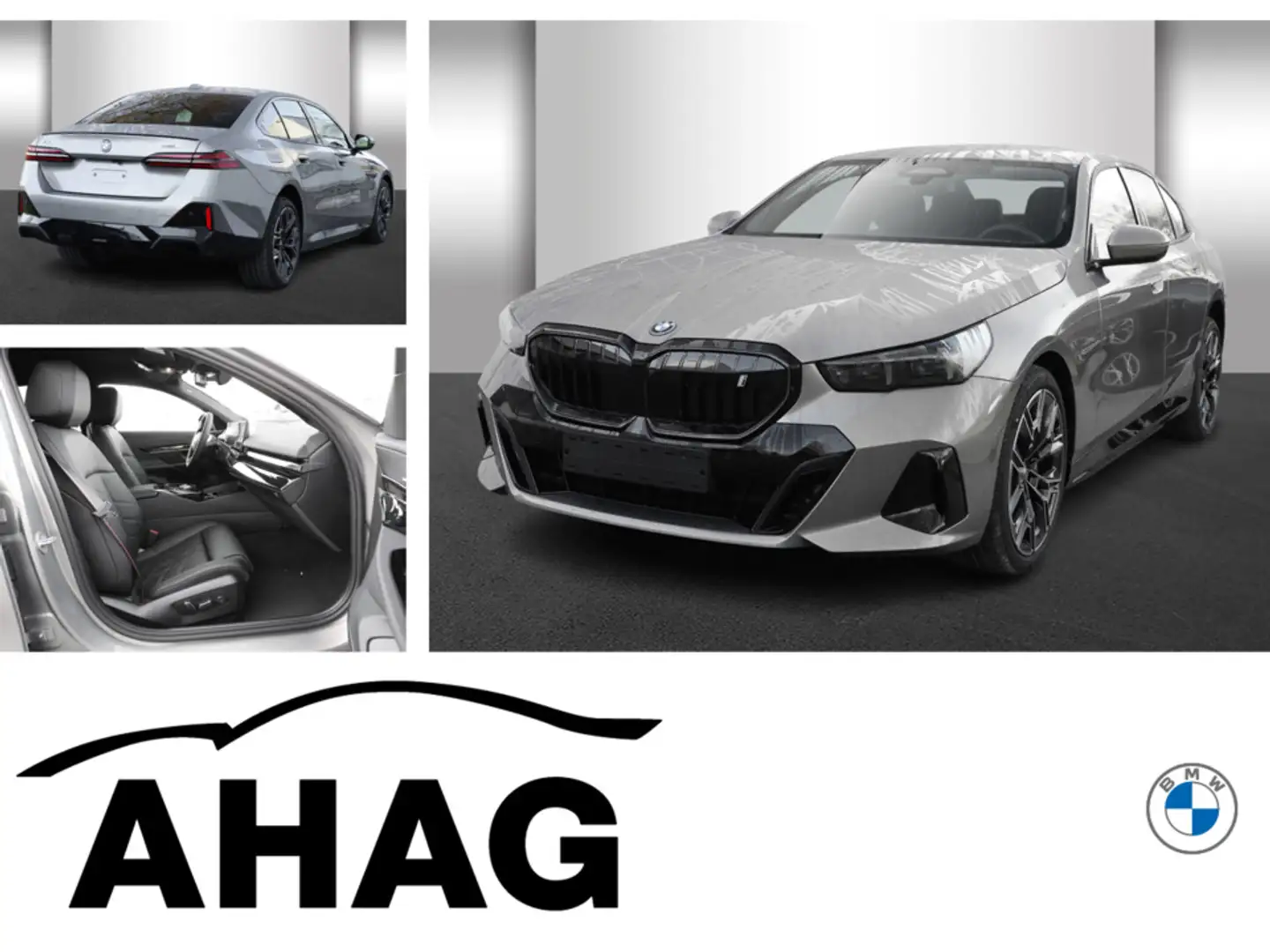 BMW i5 eDrive40 M Sportpaket Klimaaut. AHK Grau - 1
