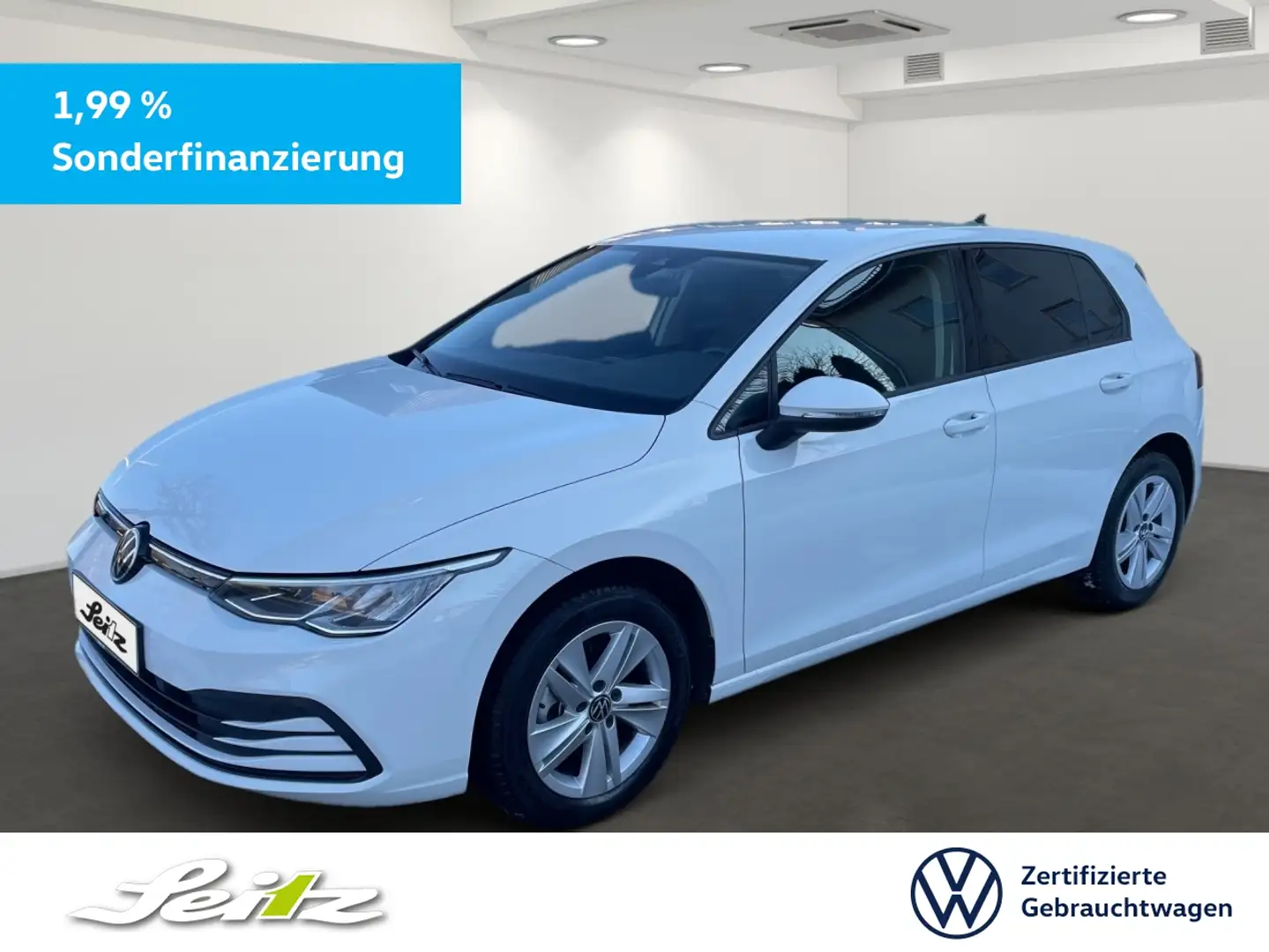 Volkswagen Golf VIII 1.0 TSI Life *LED*KAMERA*NAVI*SITZH* Weiß - 1