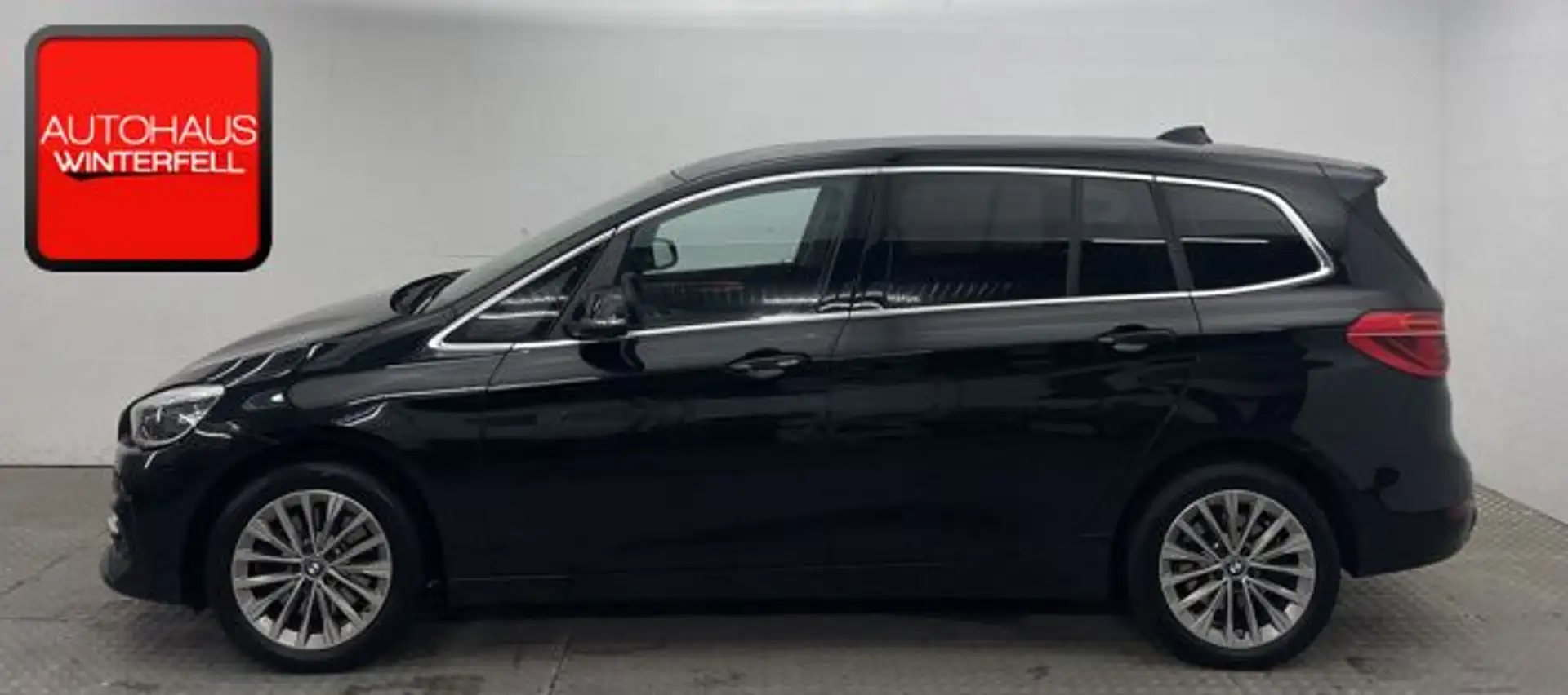 BMW 220 Gran Tourer d Luxury Line 7SITZ+AHK+LED+DAB+ Black - 2