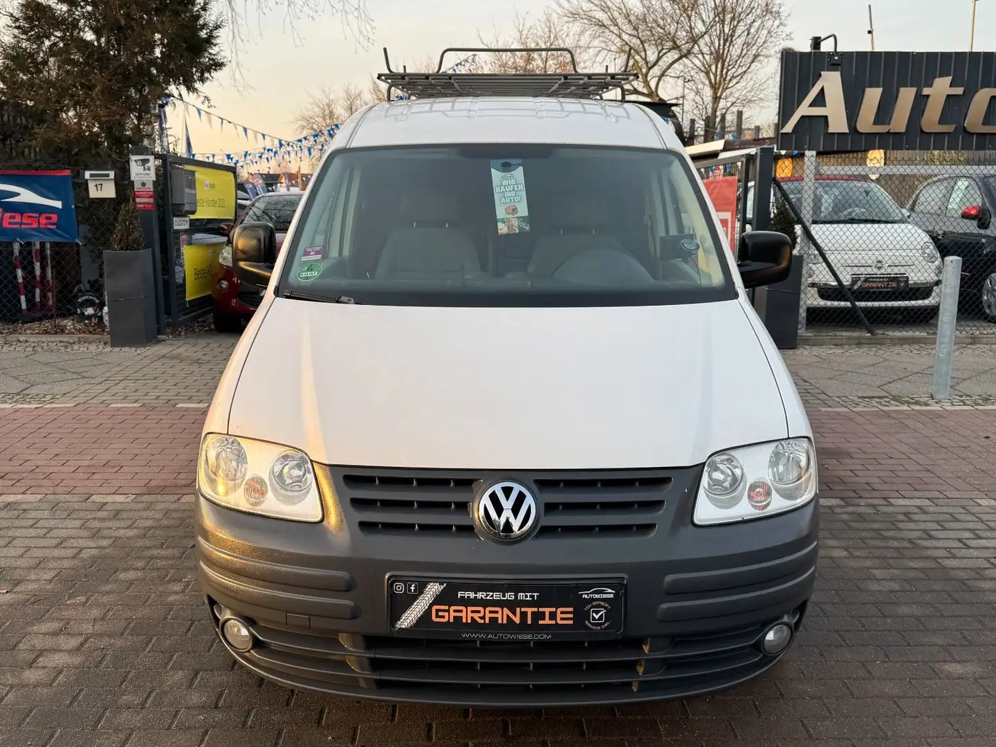Volkswagen Caddy 1.6 Maxi Kasten*Allwetter*ZR NEU*TÜV NEU* Weiß - 2