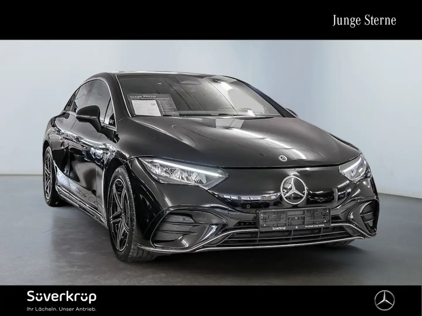 Mercedes-Benz EQE 300 , AMG SPUR PANO STANDH KAMERA PDC SHZ Schwarz - 2