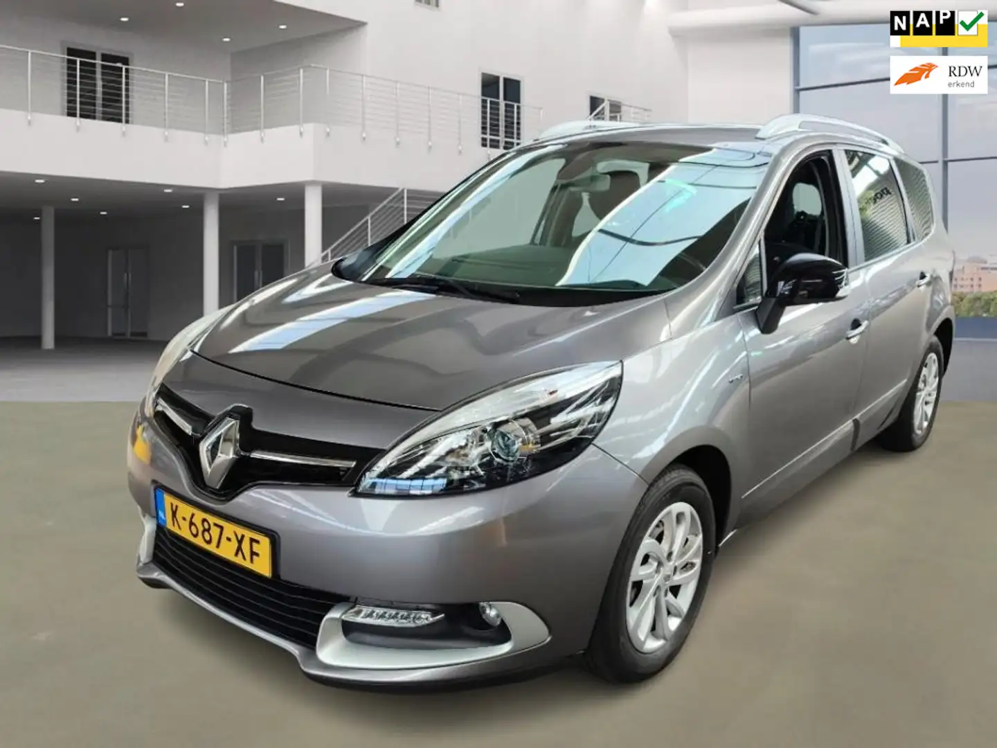 Renault Grand Scenic 1.2 TCe Limited 7p. Grijs - 1