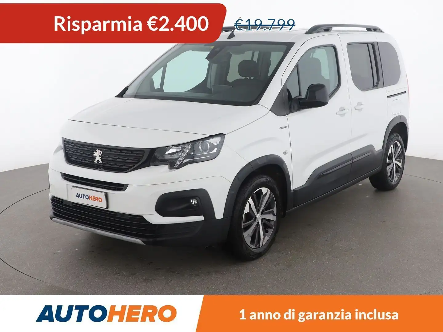 Peugeot Rifter 1.2 PureTech GT Line Standard 130 CV EAT8 Blanc - 1