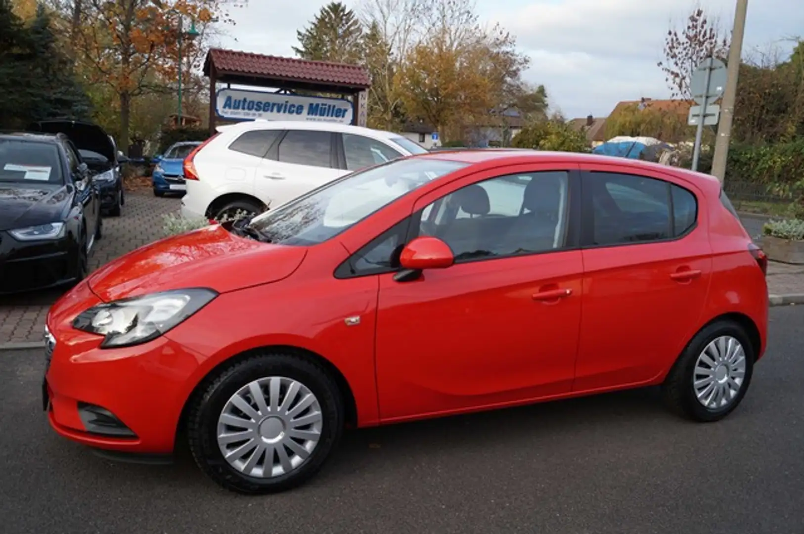 Opel Corsa-e Corsa E 1,4i 66kw Klima-PDC-Sitzh.- Allw.-uvm. Rot - 2