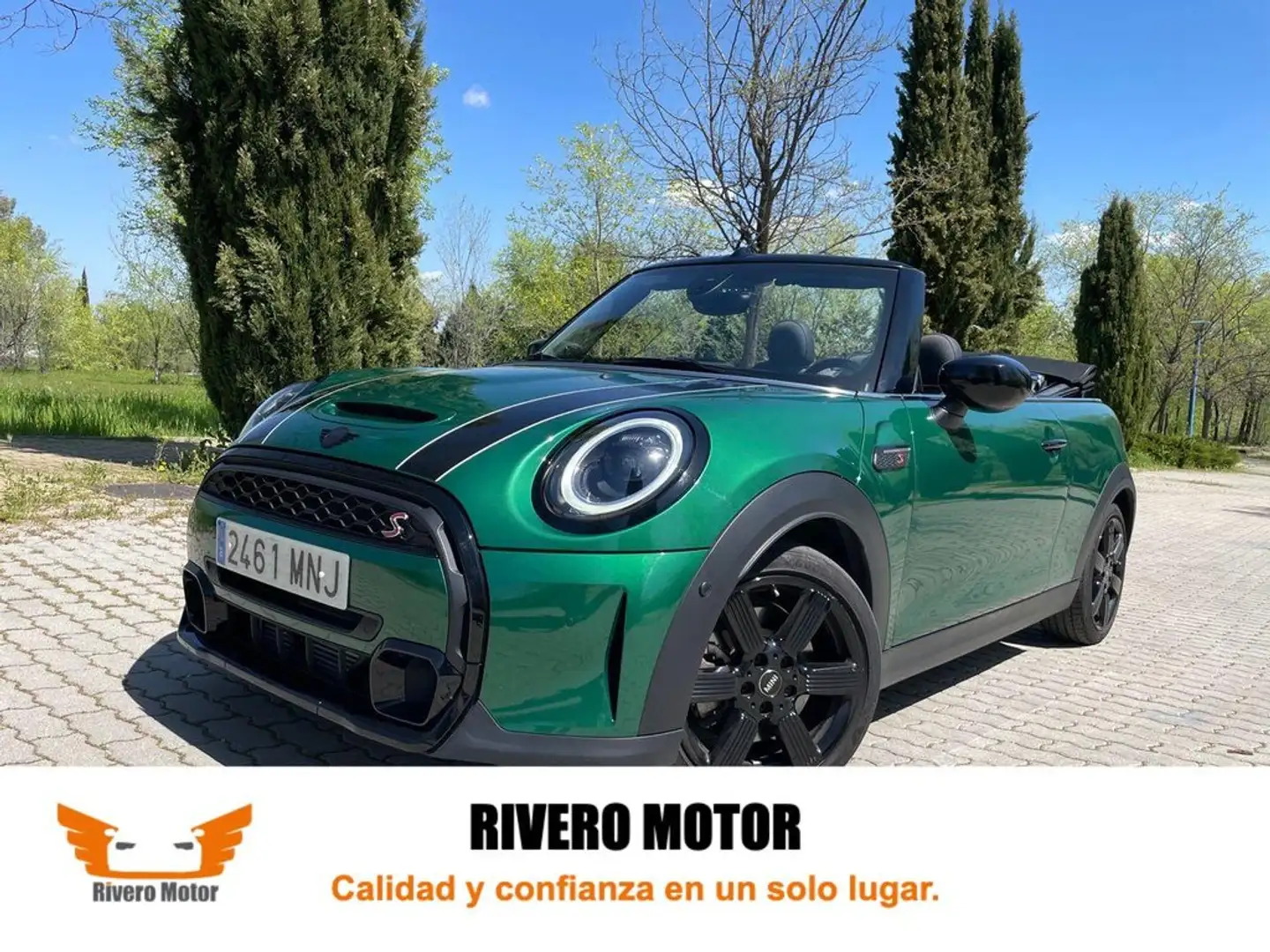 MINI Cooper S Cabrio Aut. Verde - 1