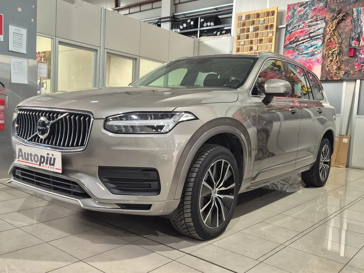 Volvo XC90 XC90 II 2.0 awd Momentum Grigio - 1