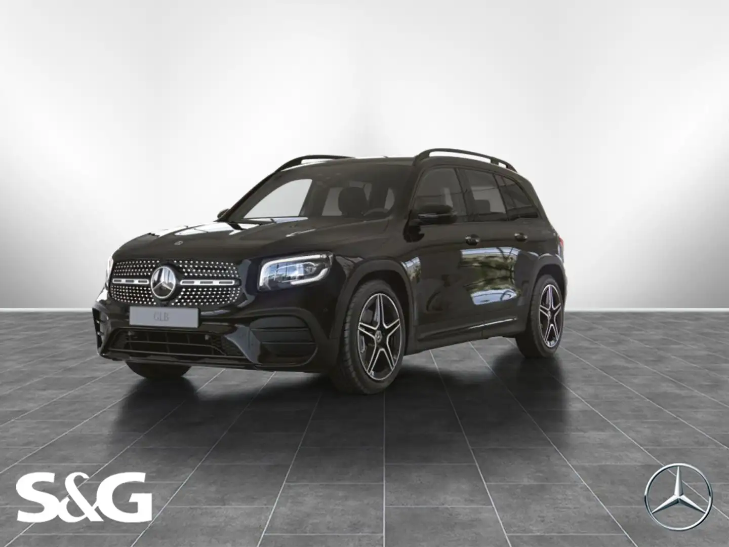 Mercedes-Benz GLB 200 d AMG TOTWINKEL+KAMERA+CARPLAY+MBUX+19" Schwarz - 1