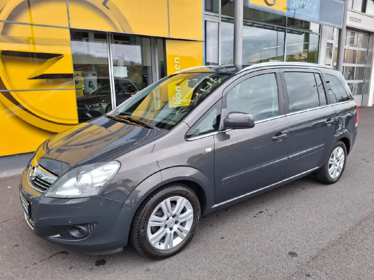Opel Zafira Zafira B 1.8 Family*AHK*Klima*Bi-Xenon*7-Sitzer* Gris - 2