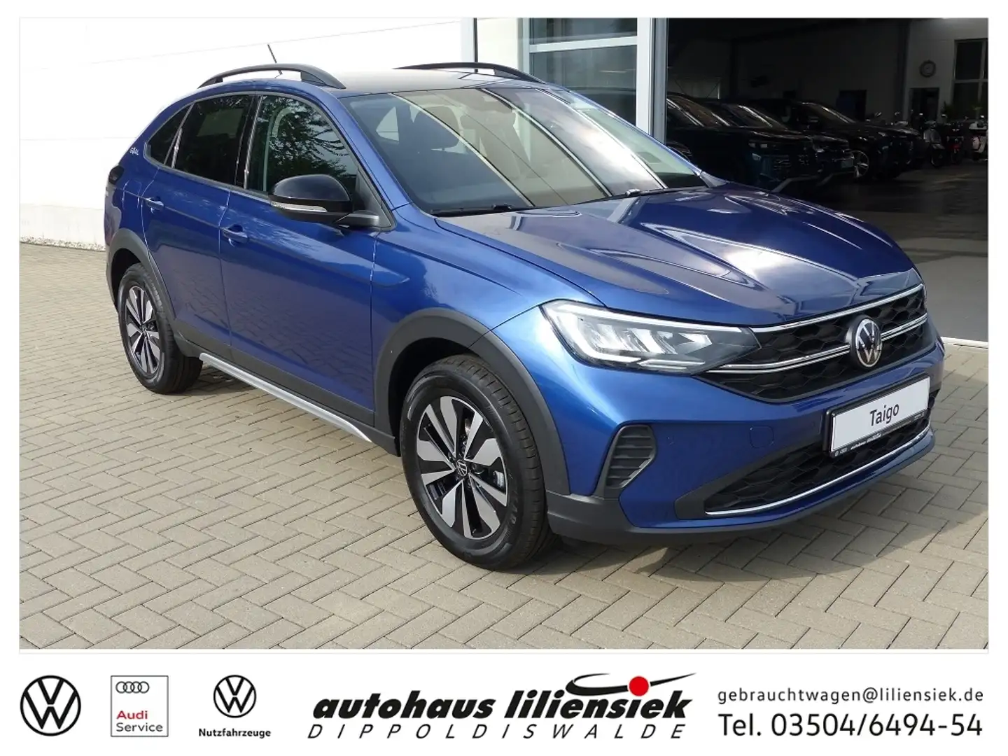 Volkswagen Taigo 1.0 TSI DSG Goal *LED*PDC*Navi* Blau - 1