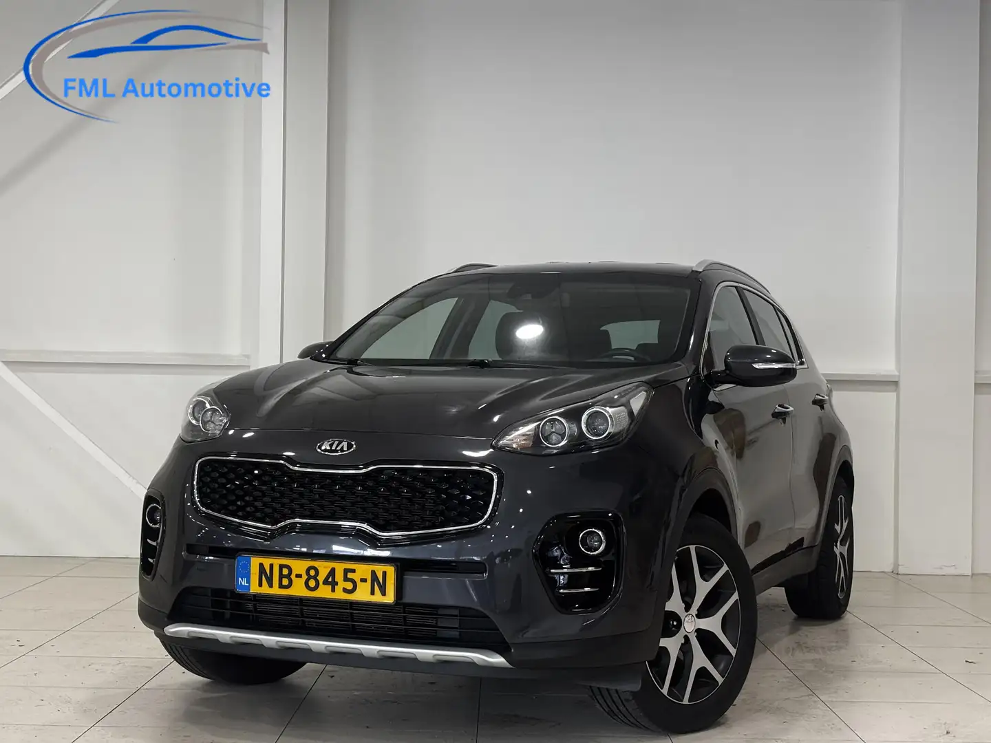 Kia Sportage 1.6 GDI First Edition | Lederen bekleding | Naviga Grijs - 1