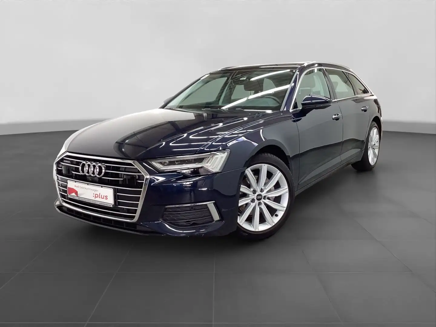 Audi A6 40 TDI Q DESIGN LEDER LM19 HD-MATRIX Blau - 2