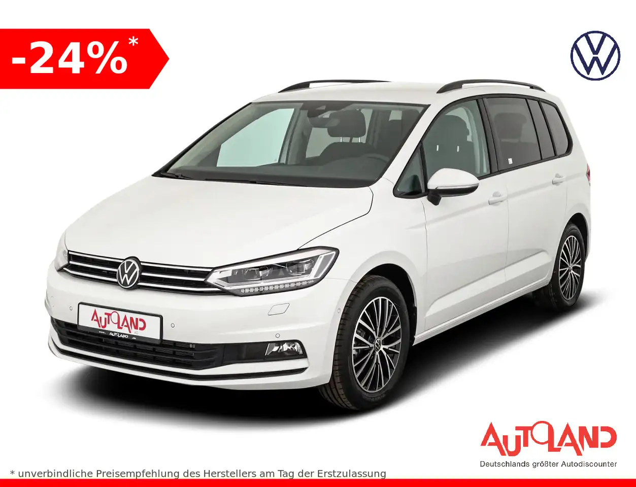 Volkswagen Touran 1.5 TSI DSG Matrix ACC AHK Kamera