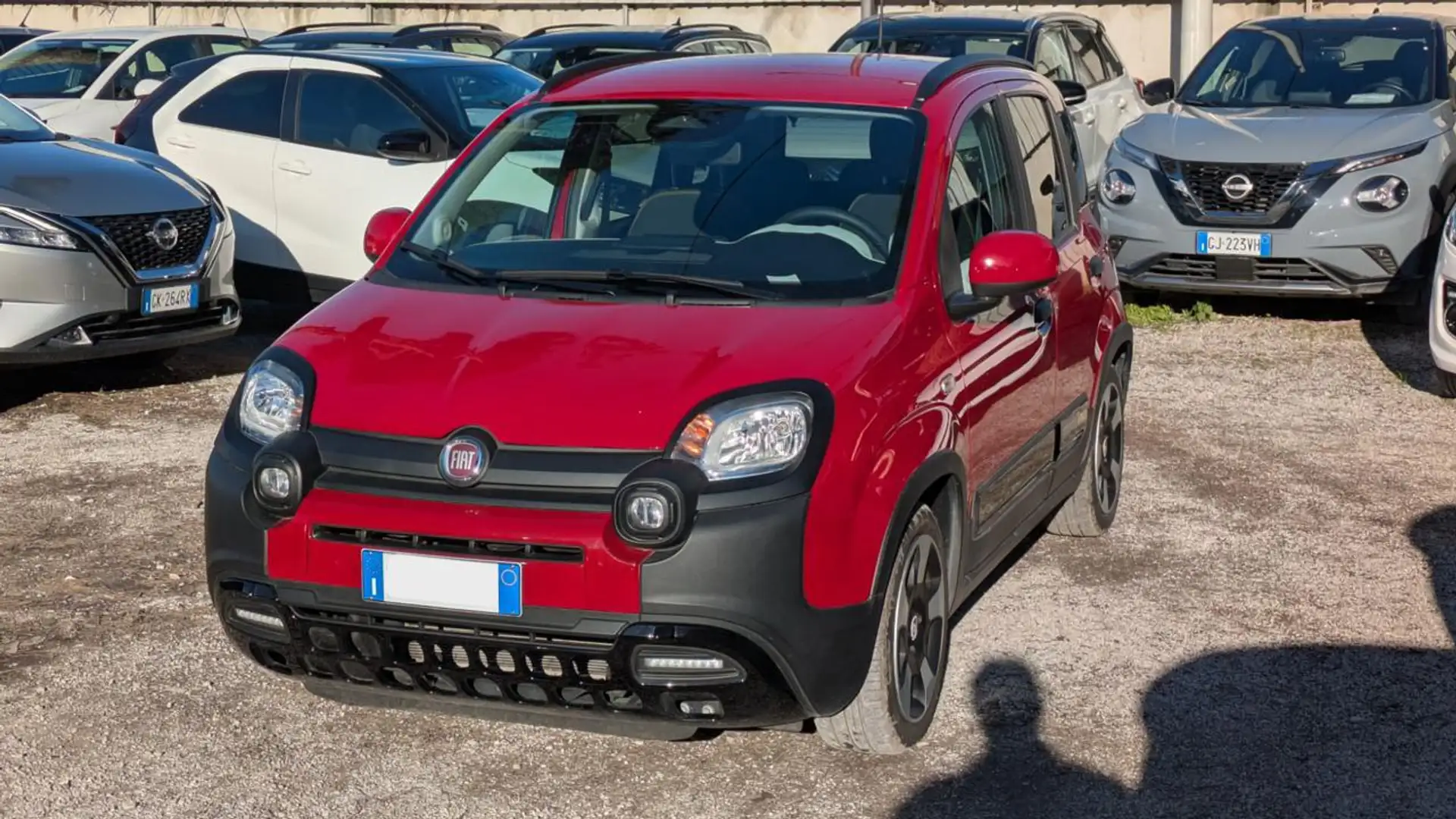 Fiat New Panda HYBRID CROSS 1.0cc 70cv ANDROID/CARPLAY Rouge - 2