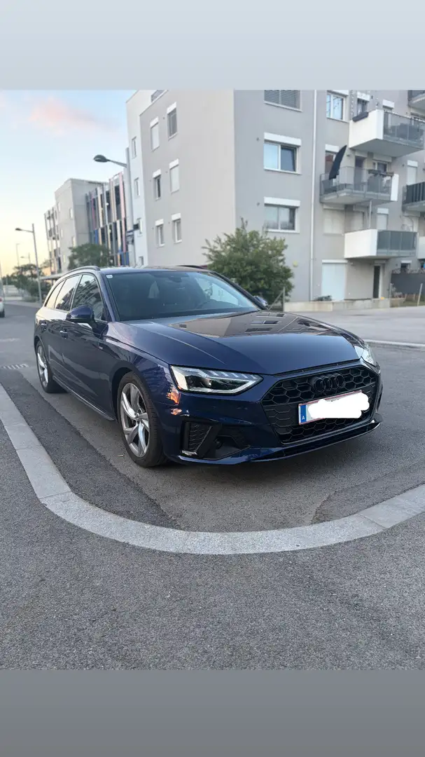 Audi A4 A4 Avant 40 TDI S-line S-tronic S-line Blau - 2