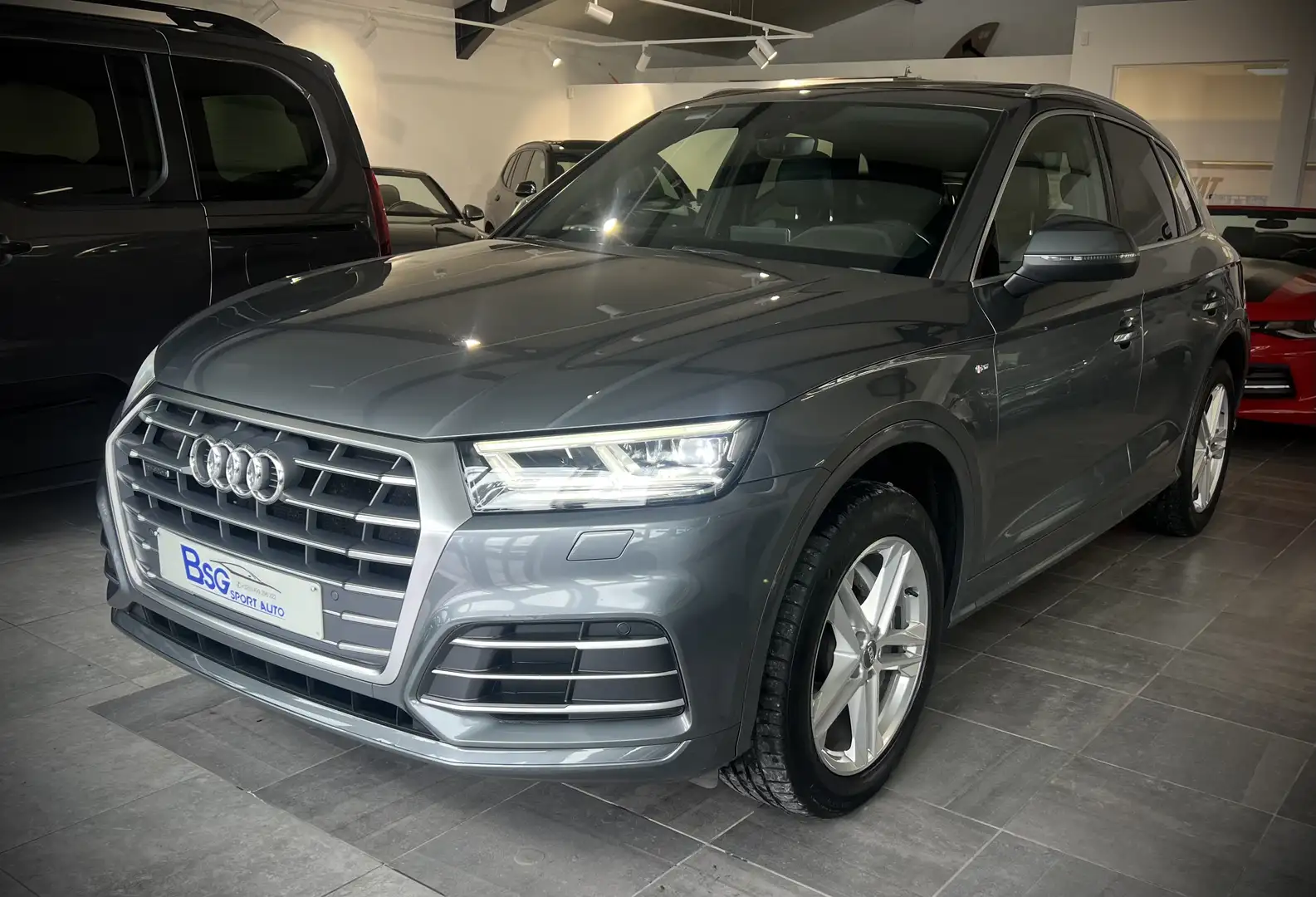 Audi Q5 2.0 TDi Quattro S-line S tronic*TOIT PANO*COCKPIT Grau - 1