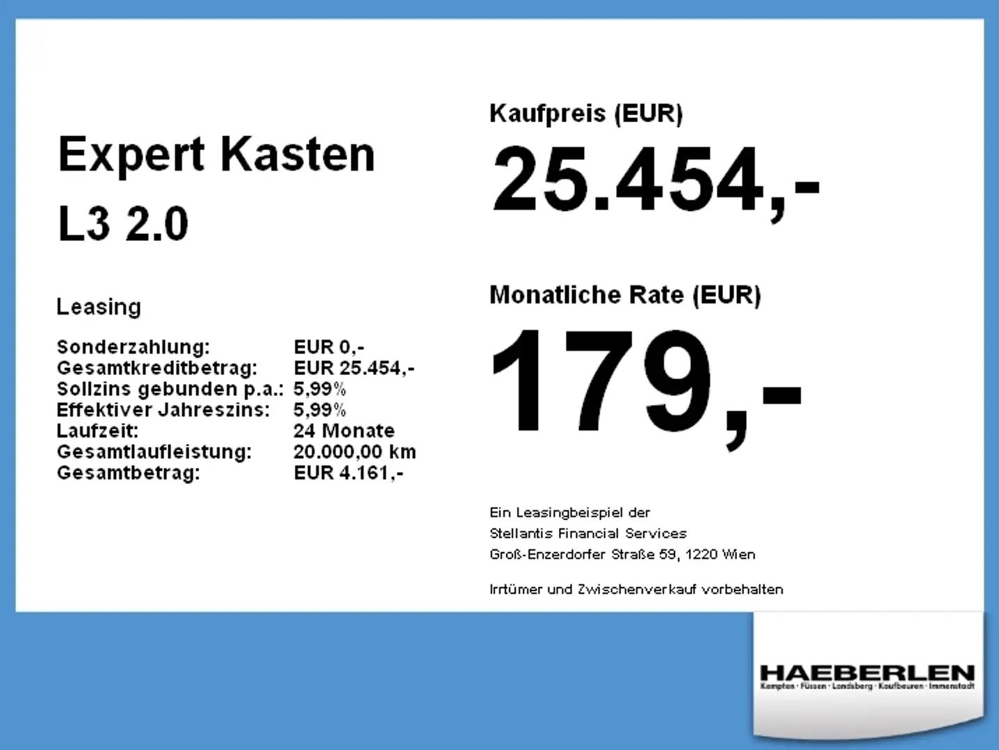 Peugeot Expert Kasten L3 2.0 145 *Kamera*Parkpilot vo+hi Blanc - 1